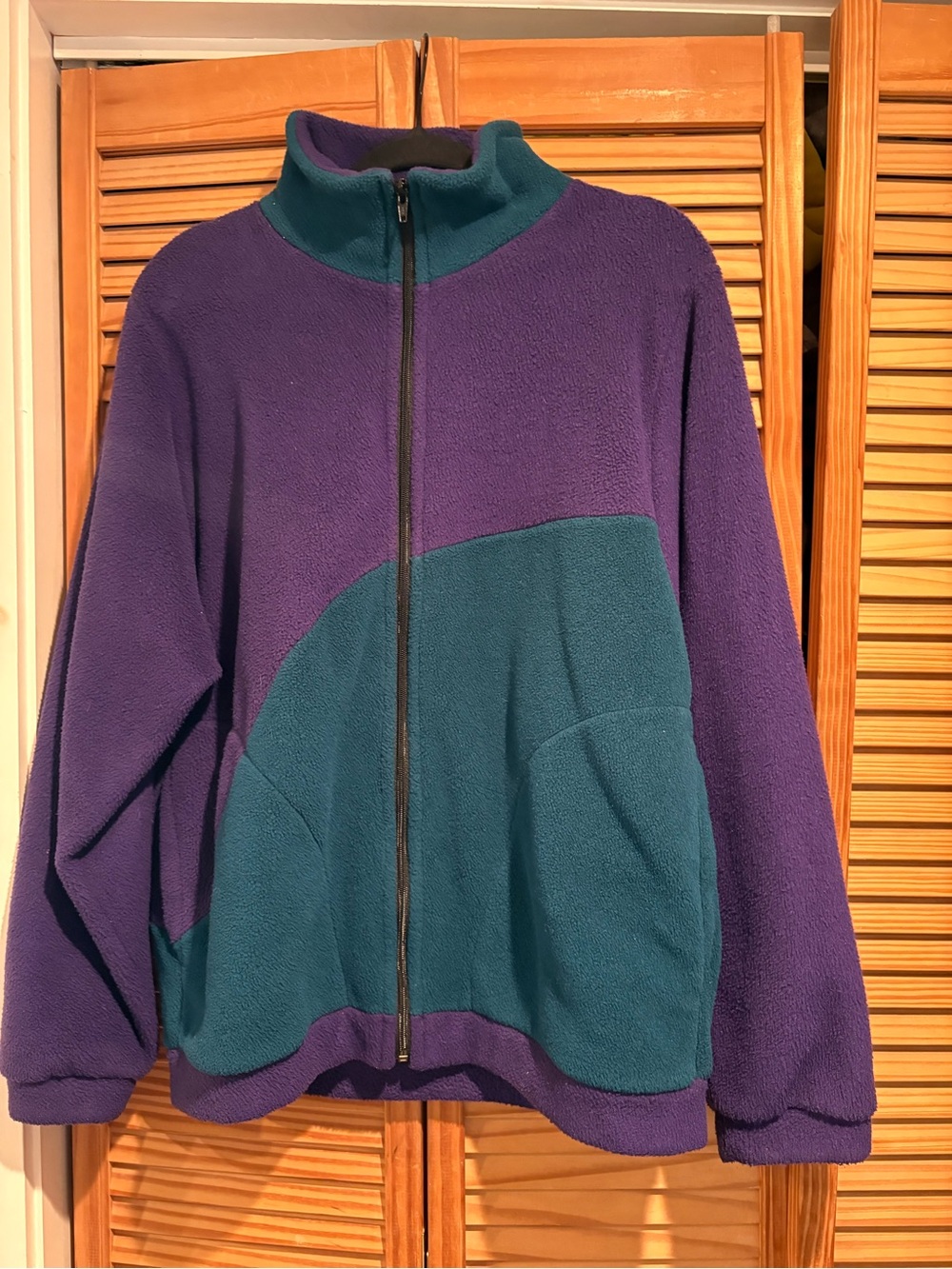 Vintage Goody’s Performance Outdoor Wear Fleece Jacket Full Zip Gorpcore Purple